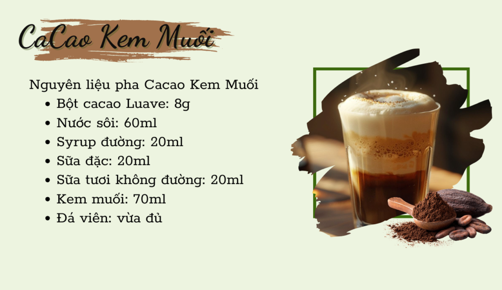 Cacao Kem Muối