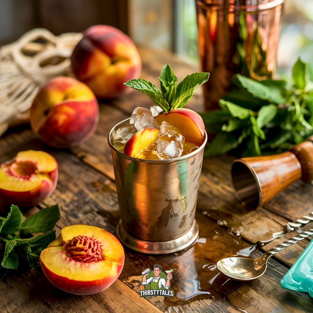  Cocktail Julep Đào