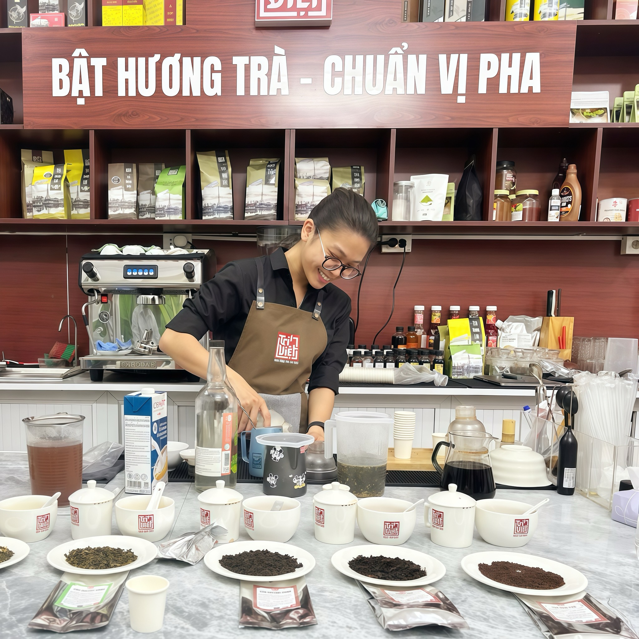 Hướng dẫn trải nghiệm pha chế