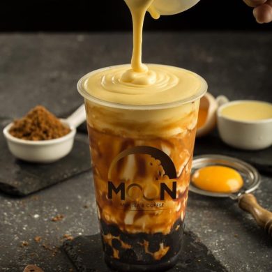 Trà sữa kem trứng