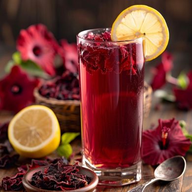 Trà chanh Atiso đỏ