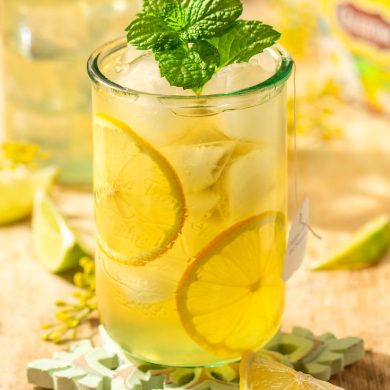 trà chanh hoa nhài